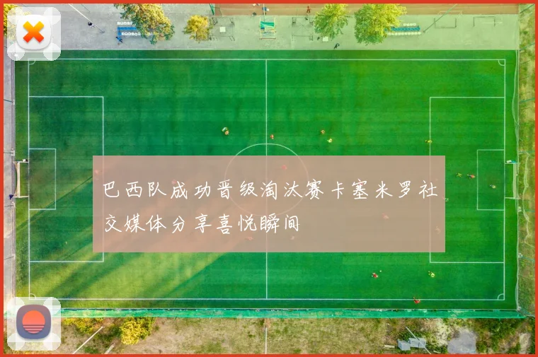 巴西队成功晋级淘汰赛卡塞米罗社交媒体分享喜悦瞬间