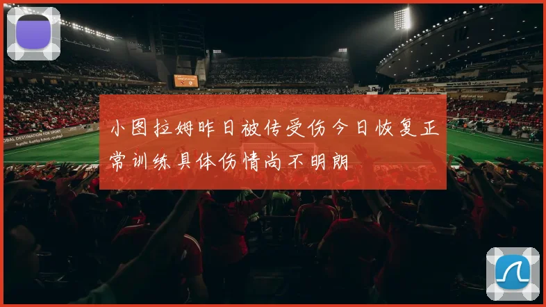 小图拉姆昨日被传受伤今日恢复正常训练具体伤情尚不明朗